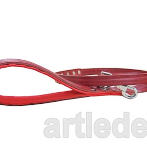 Smycz ARTLEDER „Hund-1-RED”