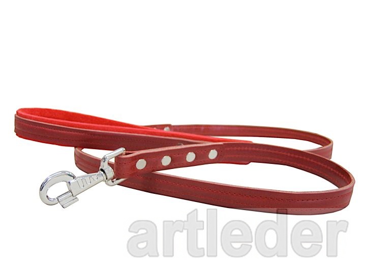 Smycz ARTLEDER „Hund-1-RED” - obrazek 4
