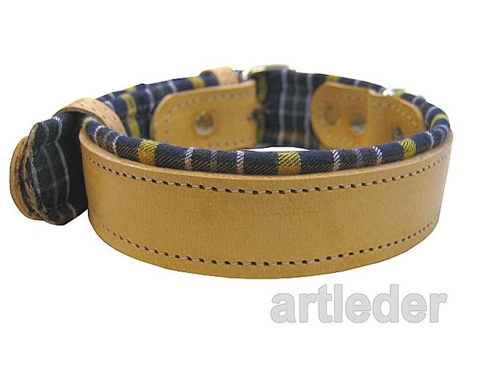 Obroża + smycz komplet ARTLEDER „HotDog-14-J” - obrazek 2