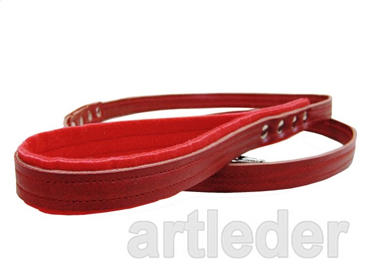 Obroża + smycz komplet ARTLEDER „HotDog-2” - obrazek 5