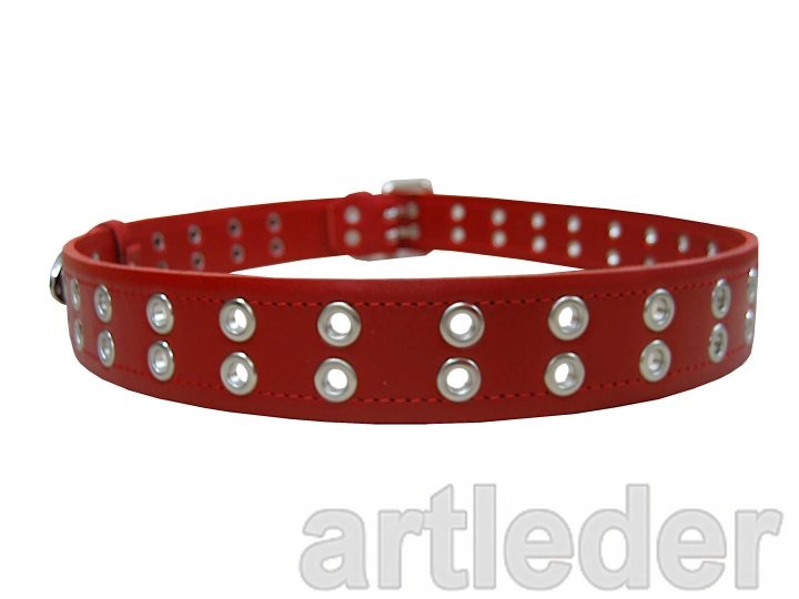 Pas do spodni ARTLEDER „Pas-19 RED” - obrazek 3