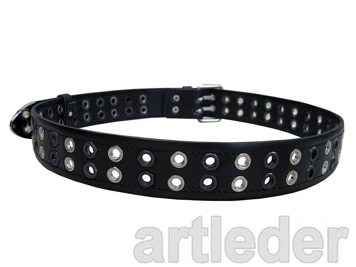 Pas z ćwiekami ARTLEDER „Pas-39” - obrazek 3